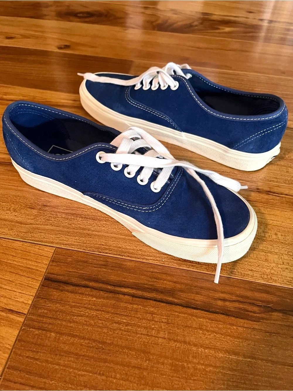 Vans Authentic Blue Suede 9